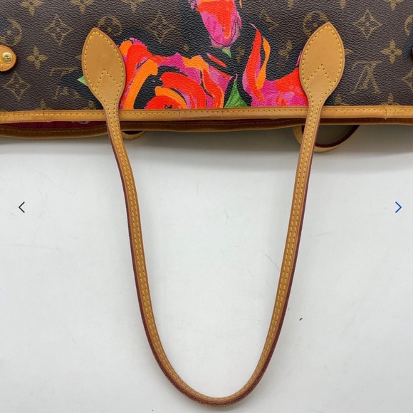 Auth Louis Vuitton Monogram Rose Neverfull MM M48613 Tote Bag NS060933 - Picture 10 of 16